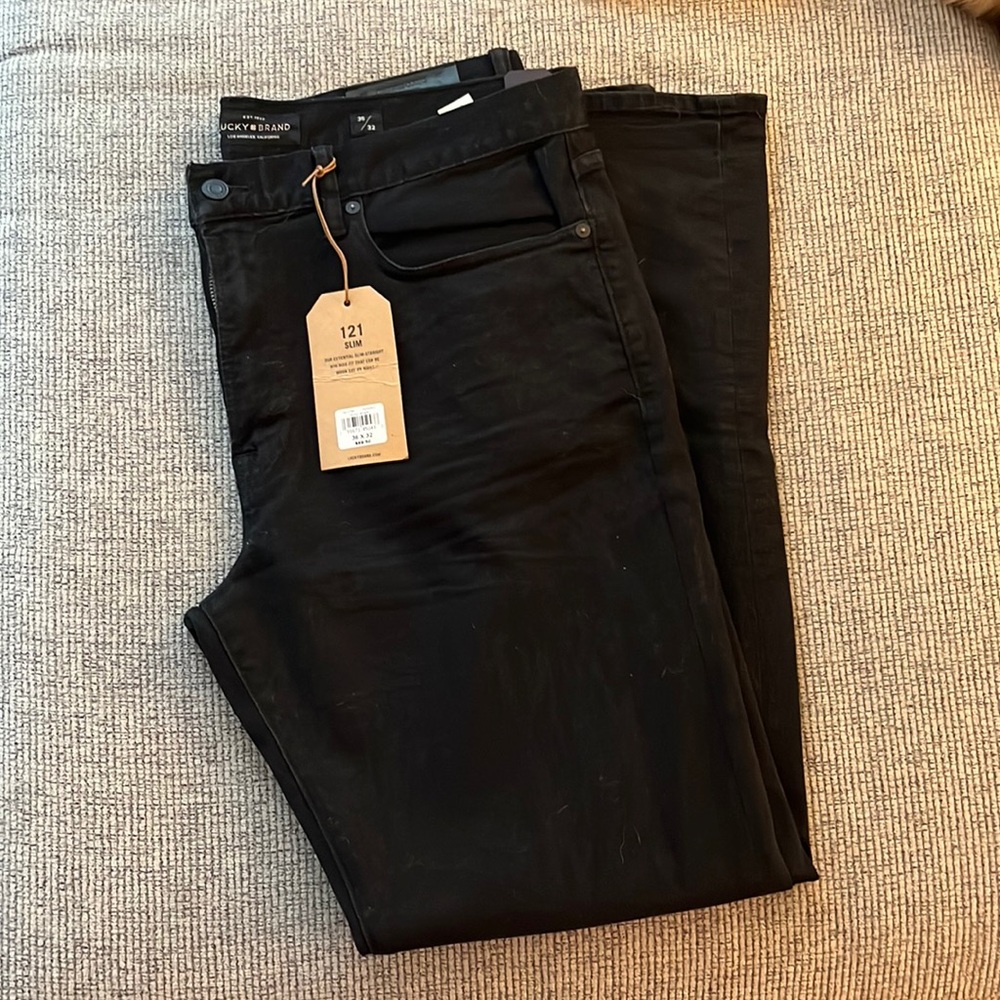 Lucky Brand, 121 Slim, Black Jeans. New with tags!
